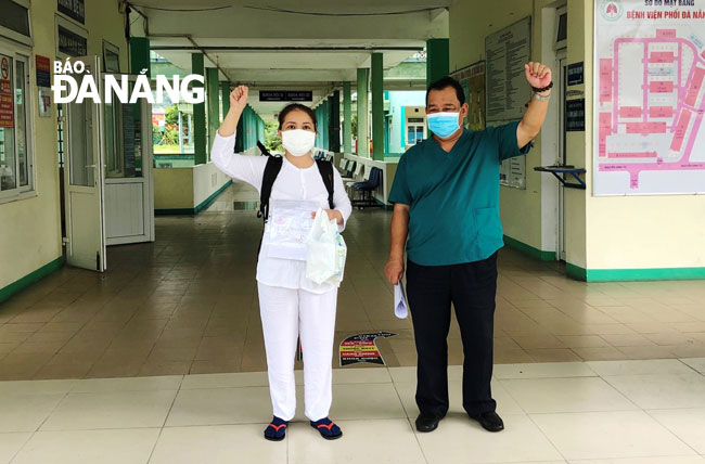 Bệnh viện Phổi Đà Nẵng cho xuất viện bệnh nhân Covid-19 cuối cùng