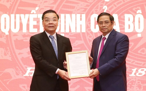 Bộ Chính trị phân công Bộ trưởng Chu Ngọc Anh giữ chức vụ Phó Bí thư Thành ủy Hà Nội