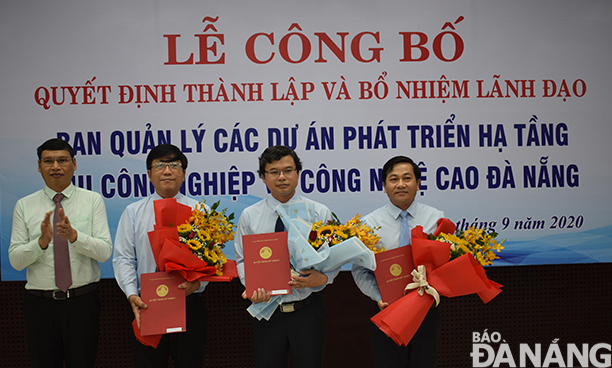 Thành lập Ban Quản lý các dự án phát triển hạ tầng khu công nghiệp và công nghệ cao Đà Nẵng