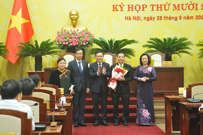 Ông Chu Ngọc Anh được bầu làm Chủ tịch UBND TP. Hà Nội