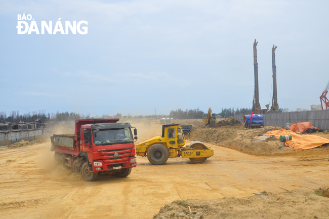 … and the 1st stage of the ring road project connecting National Highway No 14B and the Ho Chi Minh Trail is on track 