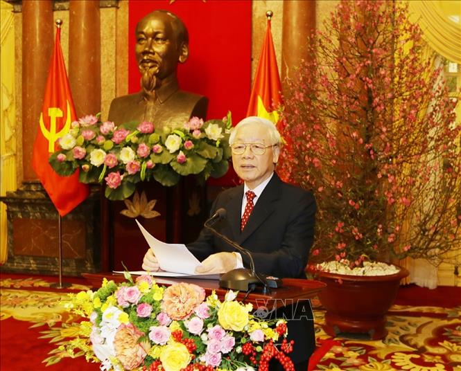Tổng Bí thư, Chủ tịch nước Nguyễn Phú Trọng. Ảnh tư liệu: TTXVN