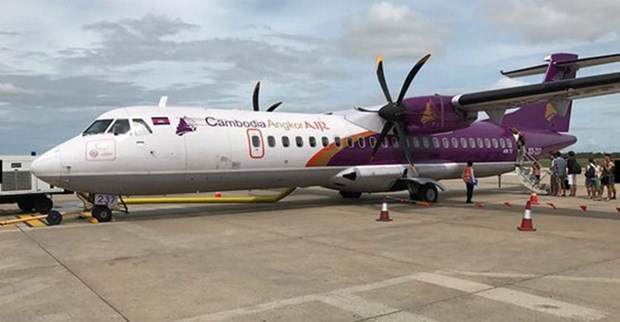 Cambodia Angkor Air plane (Source: khmertimeskh.com)