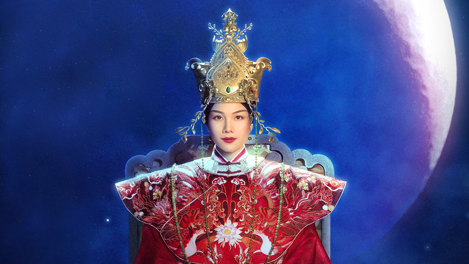 Poster for Quynh Hoa Nhat Da (Queen of the Night), a production by director Ly Minh Thang, will be distributed by CJ Entertainment Vietnam next year. (Photo courtesy of the producer)