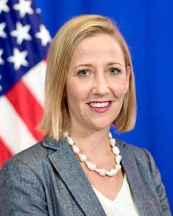 Chargé d'Affaires of the US Mission to ASEAN Melissa A. Brown (Photo: Internet)