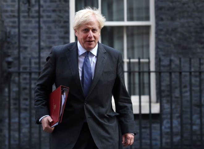 Thủ tướng Anh Boris Johnson quyết bảo vệ dự luật Thị trường nội địa, bất chấp phản ứng của EU. Ảnh: EPA	
