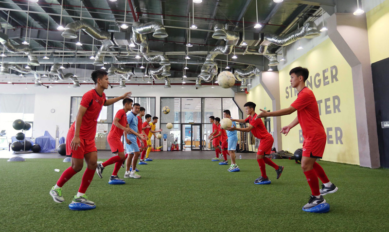 Trung tâm bóng đá trẻ PVF được AFC công nhận là học viện 3 sao. Ảnh: VFF