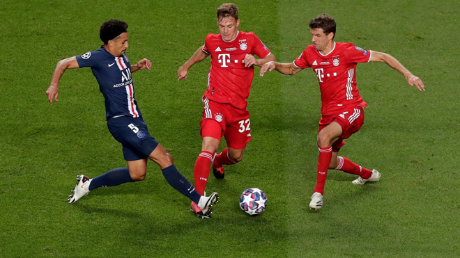 Với phong độ của mình, Bayern Munich (áo đỏ) được đánh giá cao hơn Sevilla trong trận tranh Siêu Cúp châu Âu 2019-2020. Ảnh: UEFA