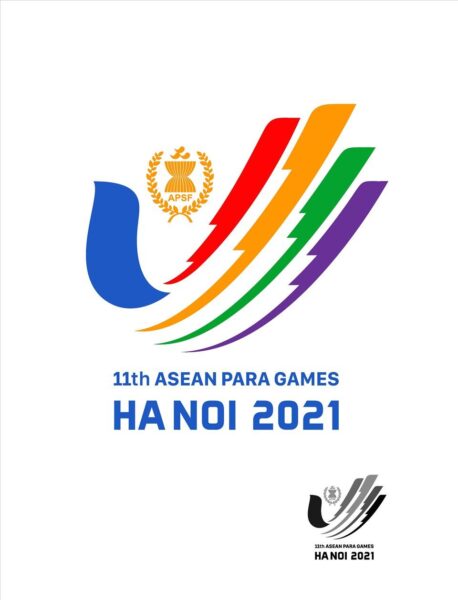 Mẫu thiết kế biểu trưng ASEAN Para Games 11. Ảnh: TCTDTT.