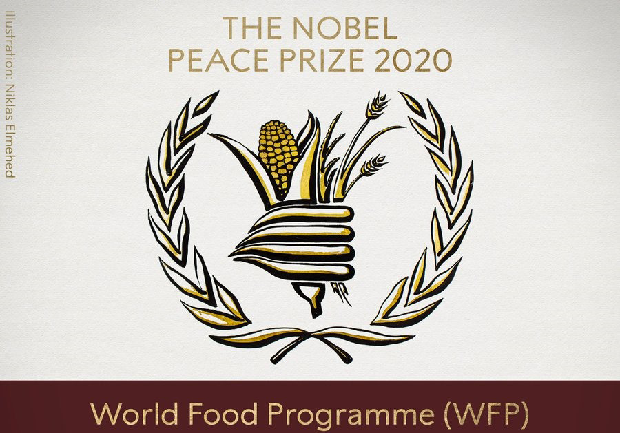 Chương trình Lương thực Thế giới được trao giải Nobel Hòa bình 2020