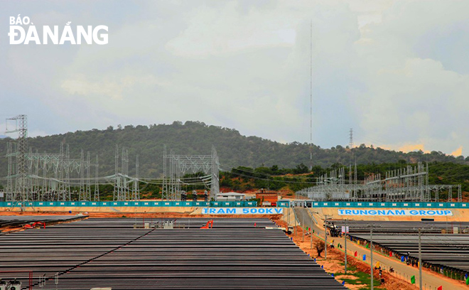 Trung Nam Group khánh thành nhà máy điện mặt trời 450 MW