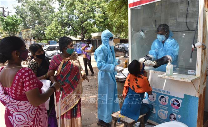 Số ca nhiễm virus SARS-CoV-2 tại Ấn Độ vượt 8 triệu ca