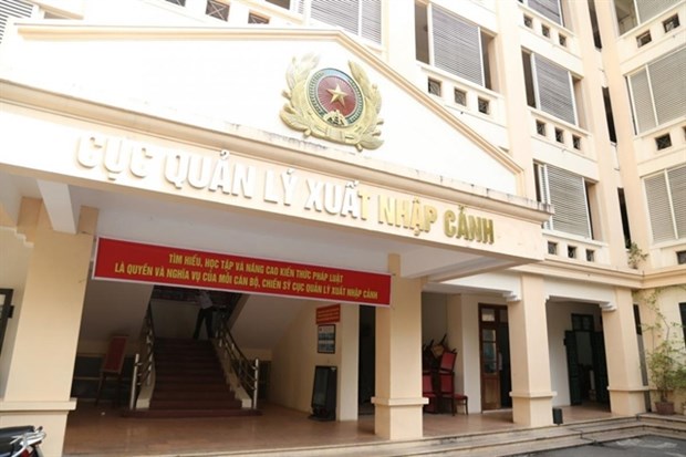 The headquarters of the Immigration Department under the Ministry of Public Security in Hanoi (Photo: xuatnhapcanh.gov.vn)