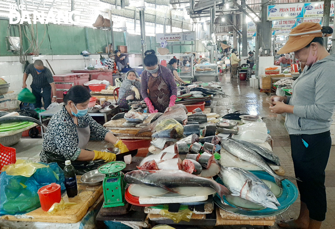 The city-based Dong Da Market has seen a significant increase in the purchasing power of locals over recent days