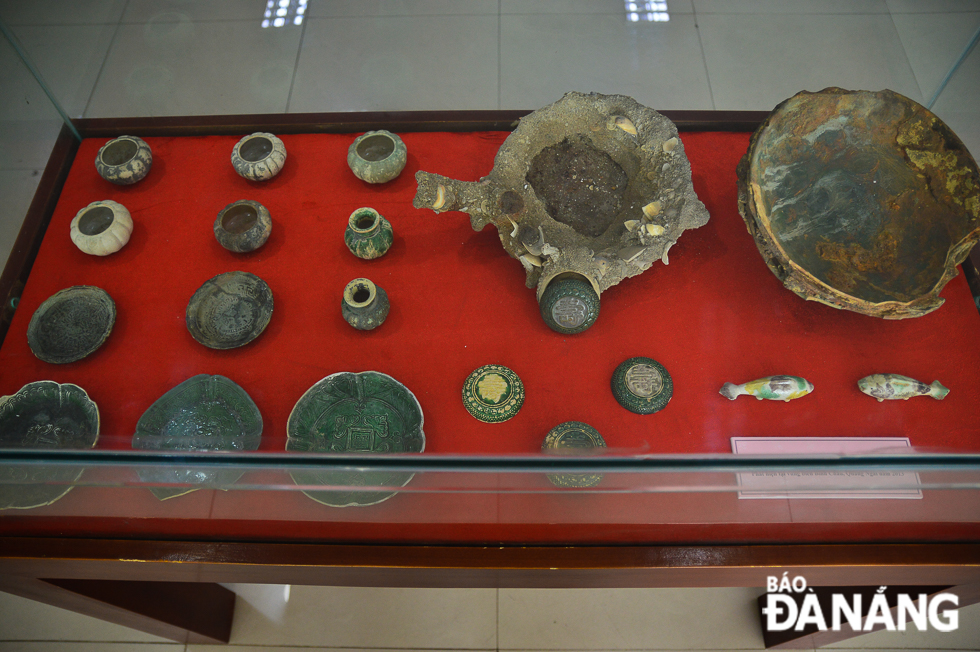 The Tang Dynasty-originated pottery artifacts discovered in the waters off Quang Ngai Province in 2013
