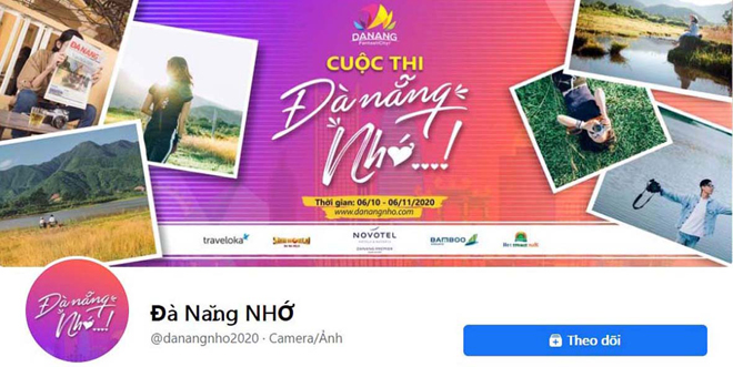 Trang Fanpage chính thức của cuộc thi trên Facebook. (Ảnh chụp từ màn hình) 						             Ảnh: VĂN HOÀNG