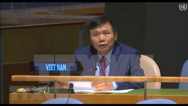 Ambassador Dang Dinh Quy, head of Viet Nam's mission to the UN. (Photo: VNA)