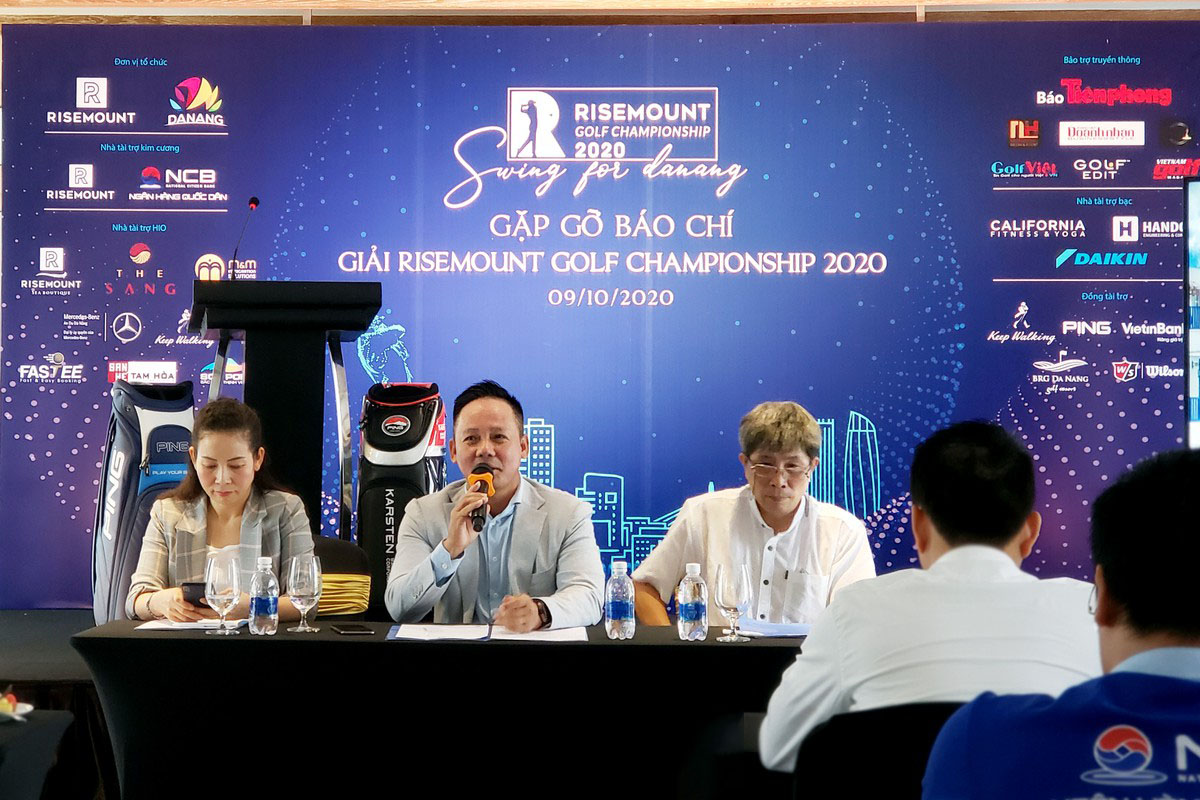 A press conference took place in Da Nang on 9 October to introduce the Risemount Golf Championship 2020 
