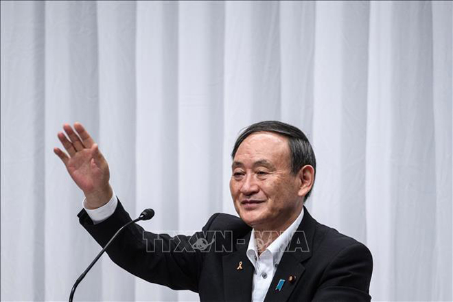 Thủ tướng Nhật Bản Suga Yoshihide. Ảnh: AFP/TTXVN