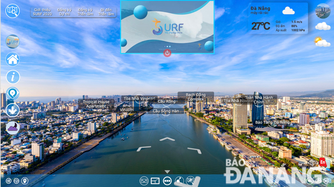The Da Nang Startup and Innovation Festival (SURF 2020) is slated to take place next month on Da Nang-developed virtual reality platform vrFairs