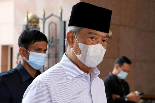Malaysian Prime Minister Muhyiddin Yassin wearing a protective mask arrives at a mosque for prayers, amid the coronavirus outbreak in Putrajaya, Malaysia, on August 28, 2020. (Photo: Reuters)