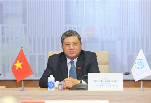 Chairman of the National Assembly's Committee for External Relations Nguyen Van Giau (Photo: VNA)