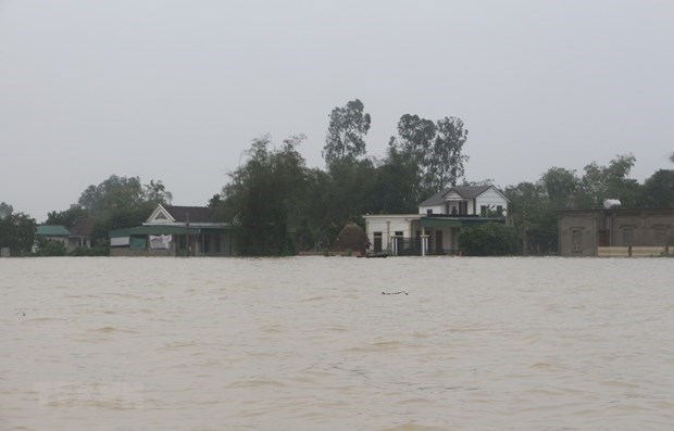 Floods submerge many houses in central region (Source: VNA)