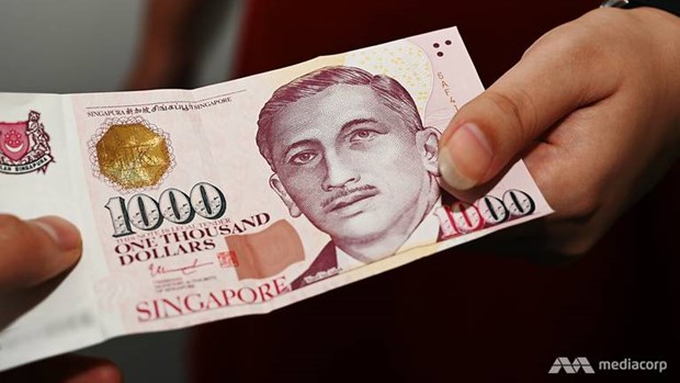 The 1,000 SGD note of Singapore (Source: channelnewsasia.com)