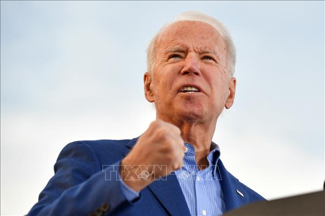 Ứng cử viên đảng Dân chủ Mỹ Joe Biden. Ảnh: AFP/TTXVN