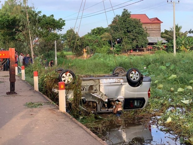 The traffic accident scene (Source: Fresh News)