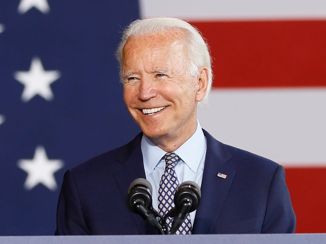 Ứng cử viên Tổng thống Mỹ của đảng Dân chủ Joe Biden. Ảnh: DSJ