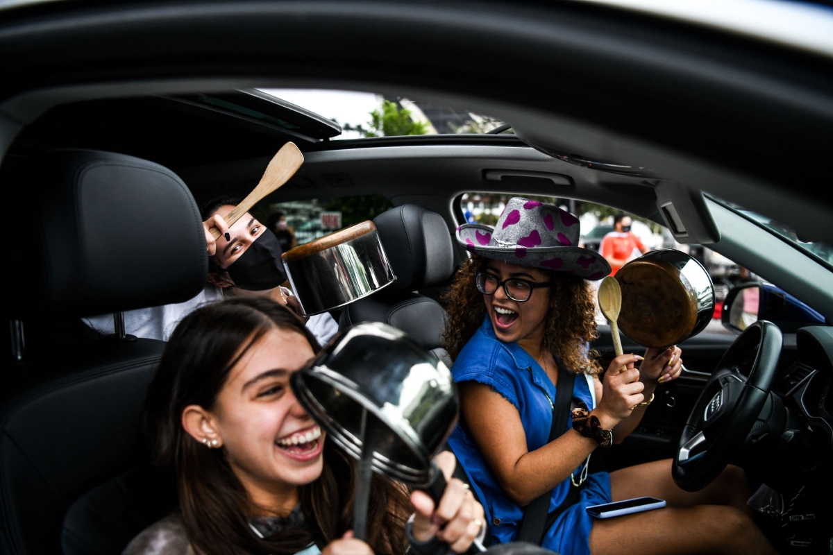 Ở Florida. Ảnh: AFP/Getty.