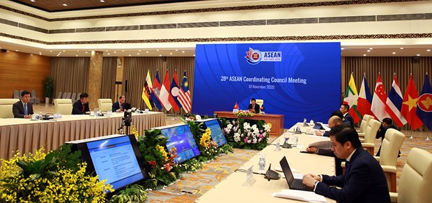 The 22nd ASEAN Political-Security Community (APSC) Council Meeting held online on November 10 (Photo:http://baochinhphu.vn/)