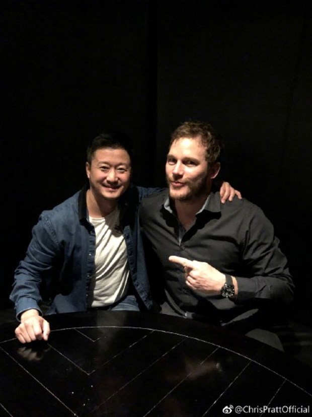 American actor Chris Pratt (right) and Chinese actor Wu Jing will co-star in the Hollywood remake of Vietnamese action comedy Saigon Bodyguards. (Photo: Chris Pratt Official)