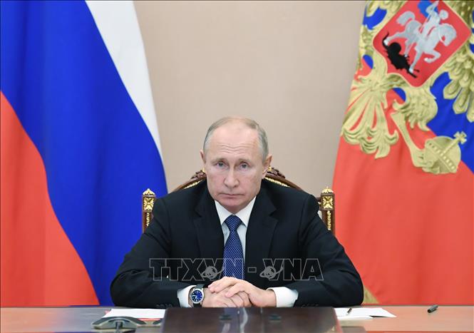  Chú thích ảnh Tổng thống Nga Vladimir Putin. Ảnh: AFP/TTXVN