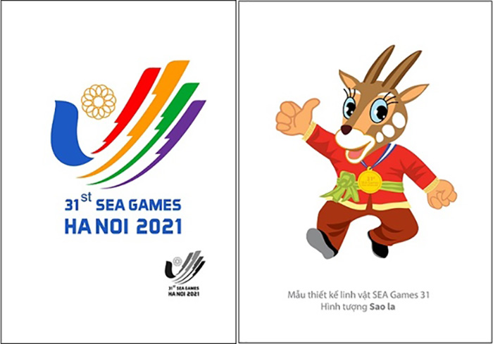 Mẫu logo và thiết kế linh vật SEA Games 31 và ASEAN Para Games 11.