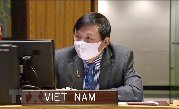Ambassador Dang Dinh Quy, head of the Vietnamese Mission to the UN (Photo: VNA)