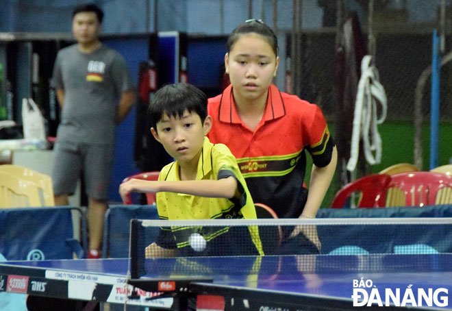 The annual ‘Da Nang Super League’ table tennis tournament offers the good opportunity for young table tennis players in the city to sharpen their skills