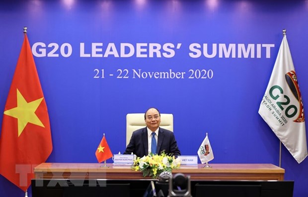 Prime Minister Nguyen Xuan Phuc at the event (Photo: VNA) 