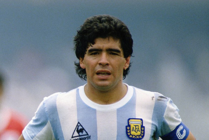 Huyền thoại bóng đá Argentina Diego Maradona thời trẻ. Ảnh: ESPN