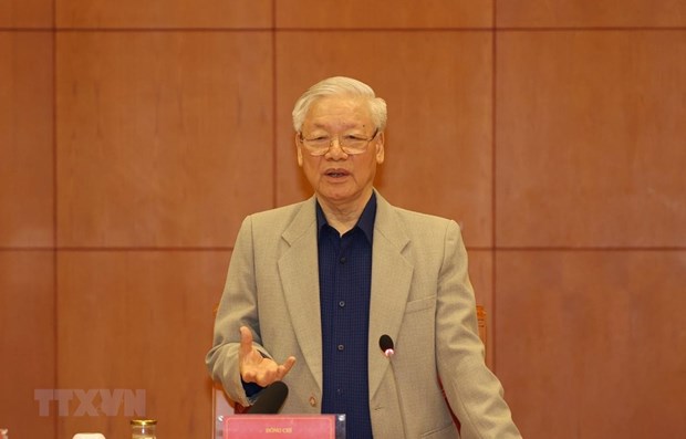 NParty General Secretary and State President Nguyen Phu Trong (Source: VNA)