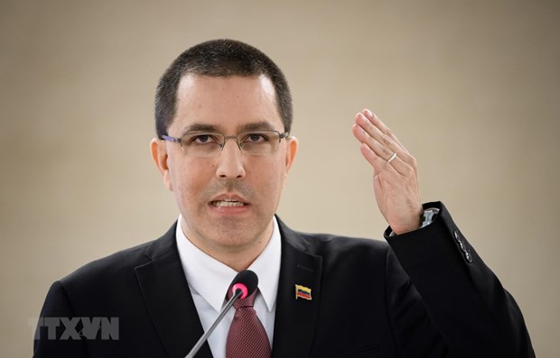 Venezuelan Foreign Minister Jorge Arreaza  (Photo: AFP/VNA)