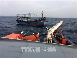 Quảng Nam: Cứu 10 thuyền viên và du khách bị chìm tàu trên biển Hội An