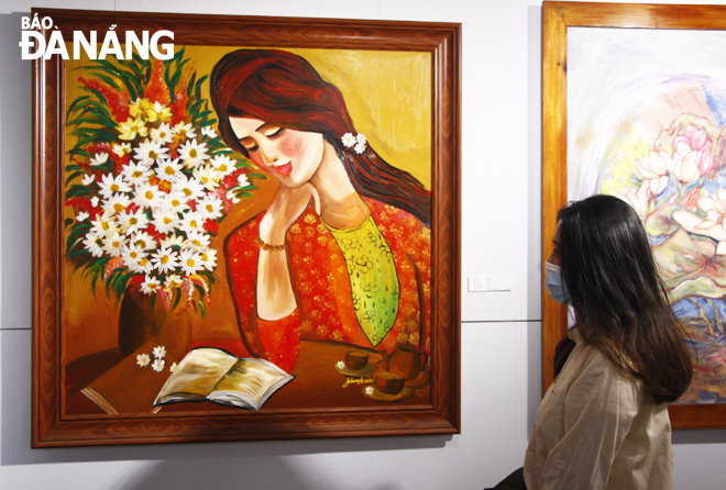 Nhiều tác phẩm ấn tượng tham gia triển lãm mỹ thuật Đà Nẵng 2020
