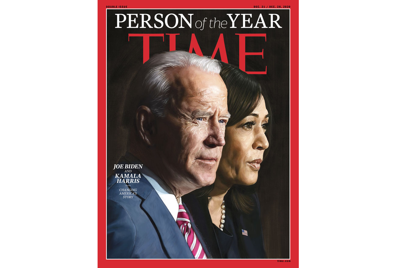 Time chọn ông Joe Biden và bà Kamala Harris là 
