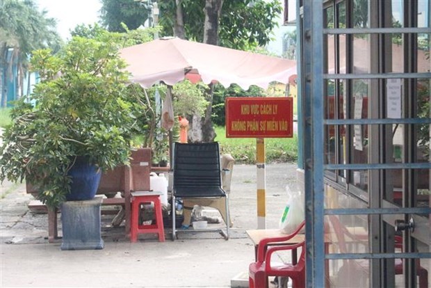 At a quarantine area (Photo: VNA)