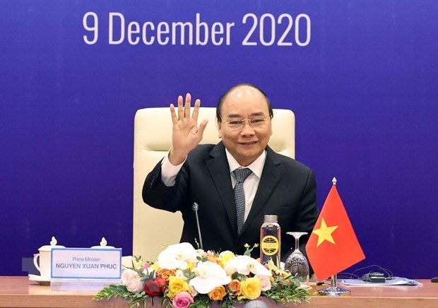 Prime Minister Nguyen Xuan Phuc at the 10th CLMV Summit (Photo: VNA)