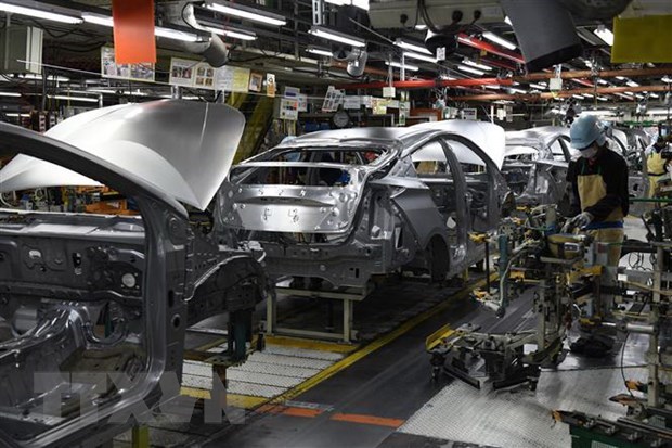 A car assembly factory of Toyota (Photo: VNA)