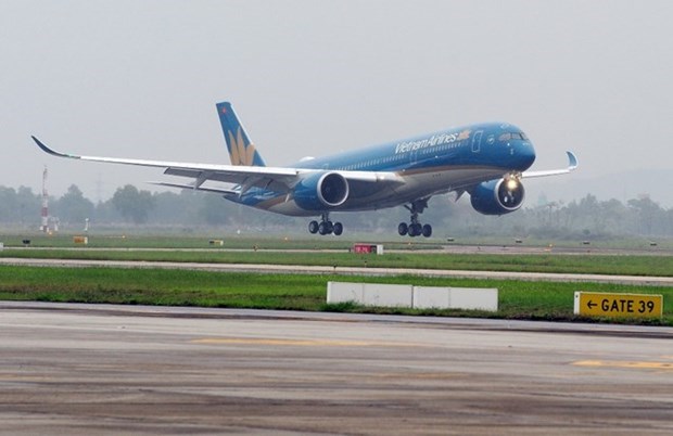 A Vietnam Airlines plane (Photo: VNA)