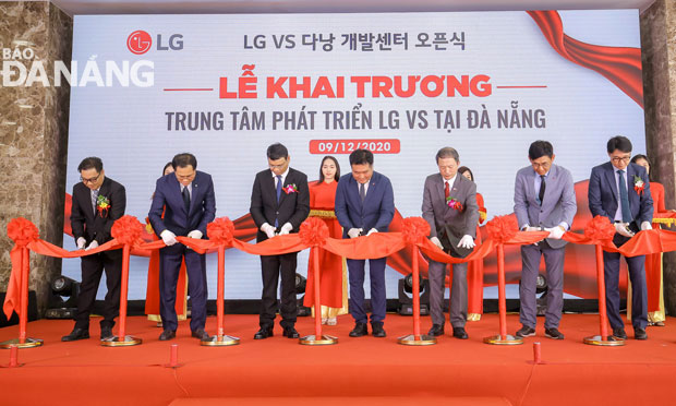 The inauguration ceremony of LG VS DCV Da Nang